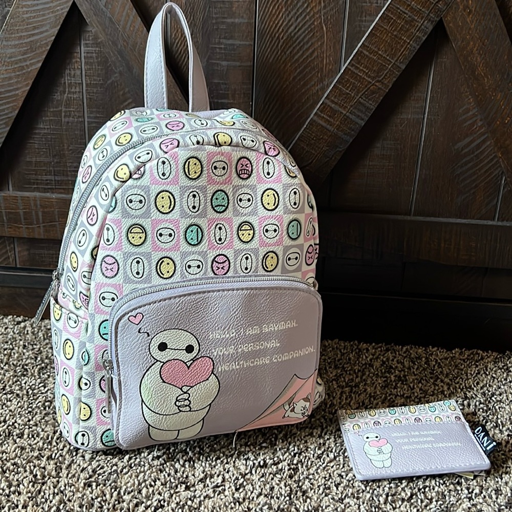 Danielle Nicole Baymax Backpack and Card Holder